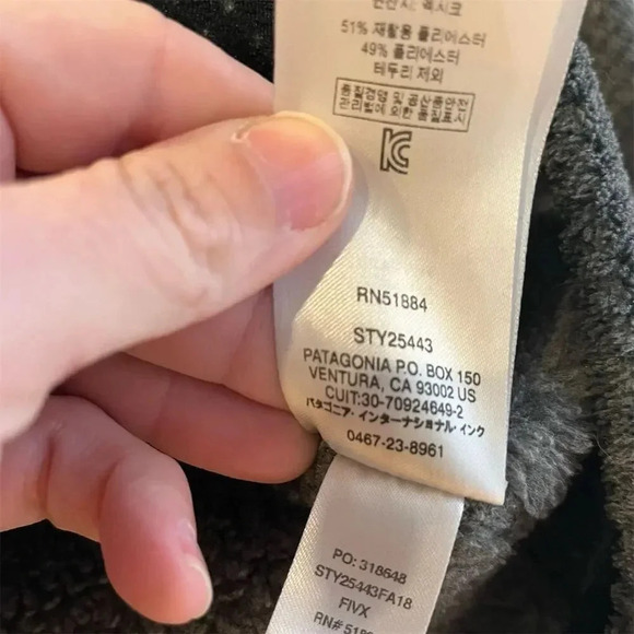 Patagonia Women's Snap-T Fleece Pullover Jacket XS Gray Mint Green - Picture 6 of 8